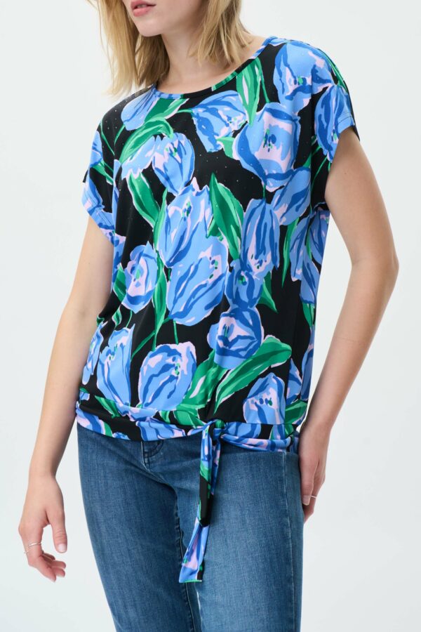 Camisola Floral Multicolor Joseph Ribkoff