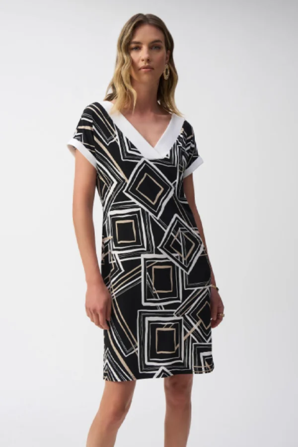 Vestido Malha Fluido Joseph Ribkoff