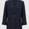 Blazer Azul Branco Joseph Ribkoff