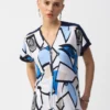 Blusa Colorida Joseph Ribkoff