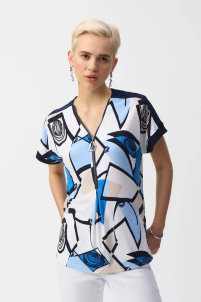 Blusa Colorida Joseph Ribkoff